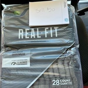 Depend Men’s underwear S/M 28 ct